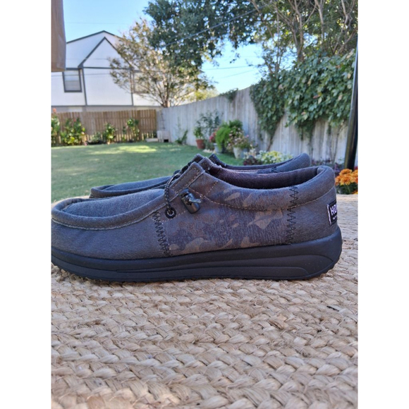 Men's HOWITZER We Be Free Gray Camo Loafers & Slip-Ons US 8 - Picture 4 of 13